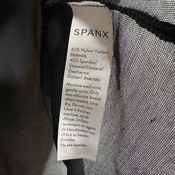 NWT Spanx SB Sweet Slip Dress Women's Black Size Large - Picture 6 of 6